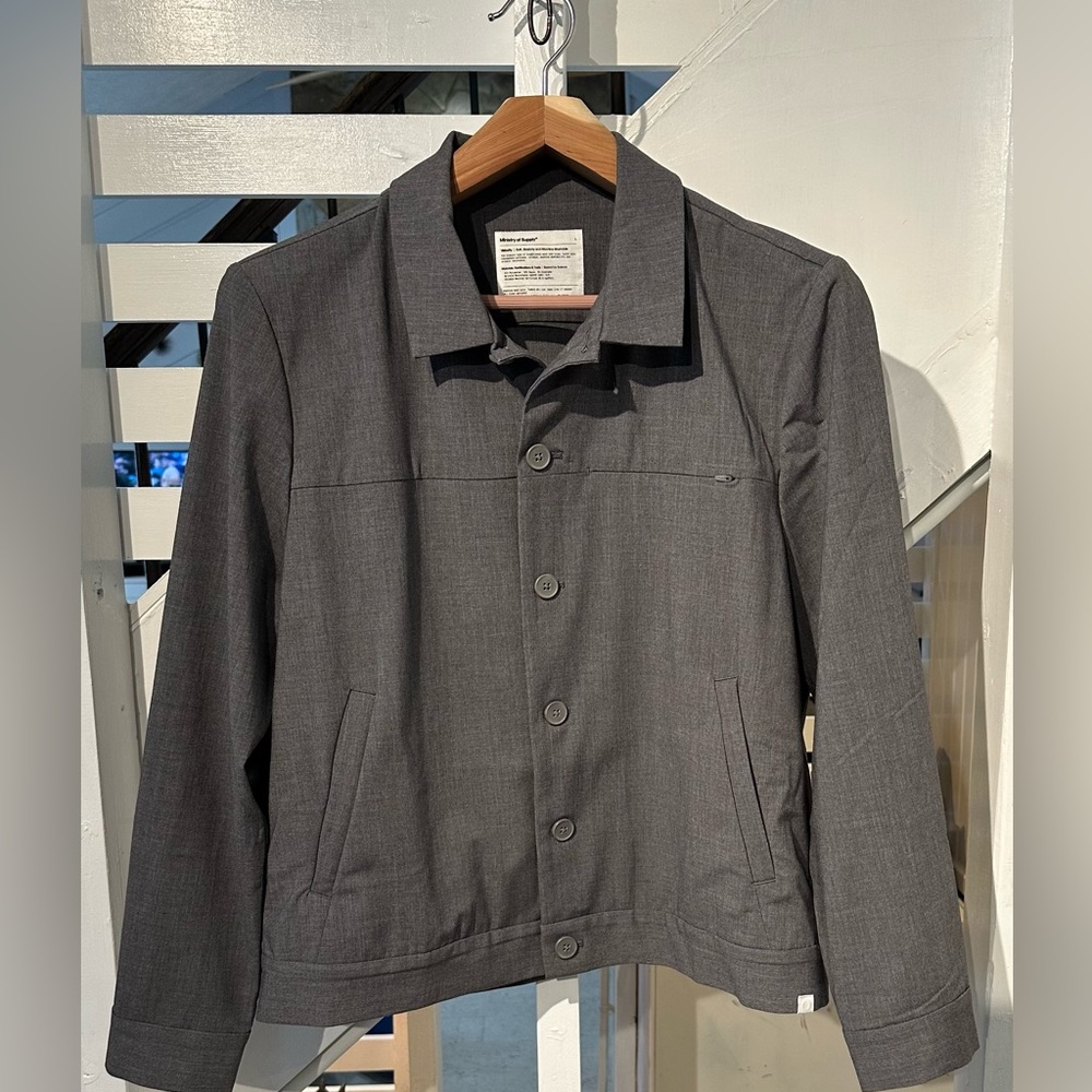 Ministry of Supply Velocity Shirt Jacket Large.